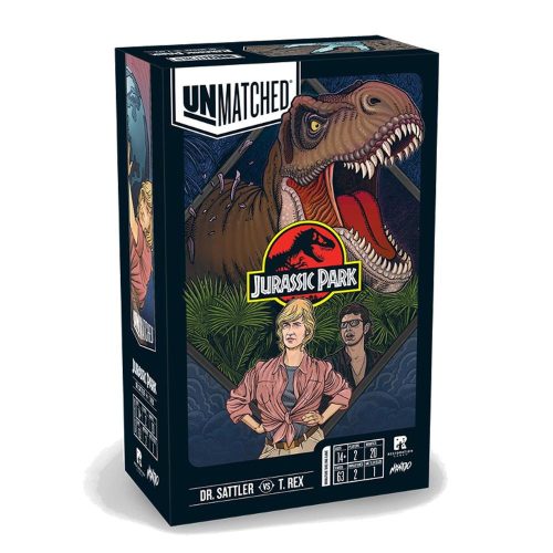 Unmatched: Jurassic Park – Dr. Sattler vs. T. Rex társasjáték, angol nyelvű
