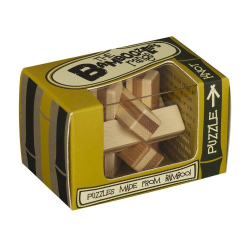 Knot mini Professor Puzzle bambusz ördöglakat