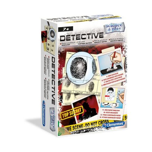 Tudomány és játék: Detektív készlet - Clementoni