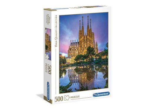 Puzzle 500 db-os - Barcelona - Clementoni 35062
