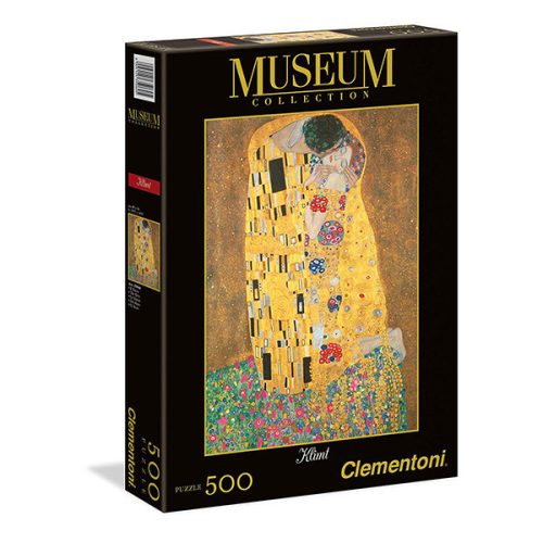 Puzzle 500 db-os - Klimt: A Csók - Clementoni (35060)