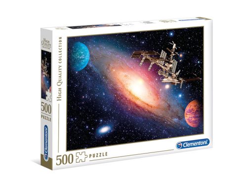 Puzzle 500 db-os - Nemzetközi űrállomás - Clementoni 35075