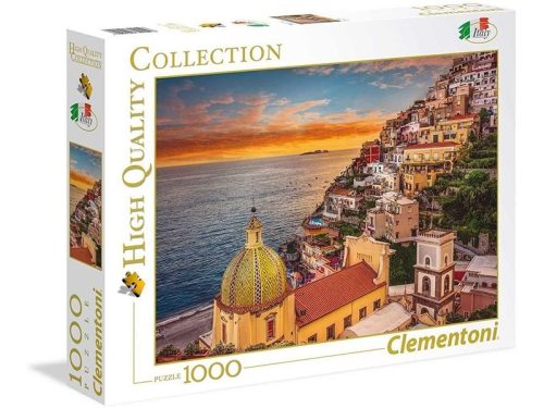 Puzzle 1000 db-os - Positano, Olaszország - Clementoni 39451