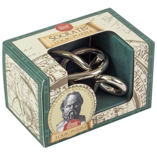 Nagy Elmék - Szókratész Logika Professor Puzzle mini ördöglakat