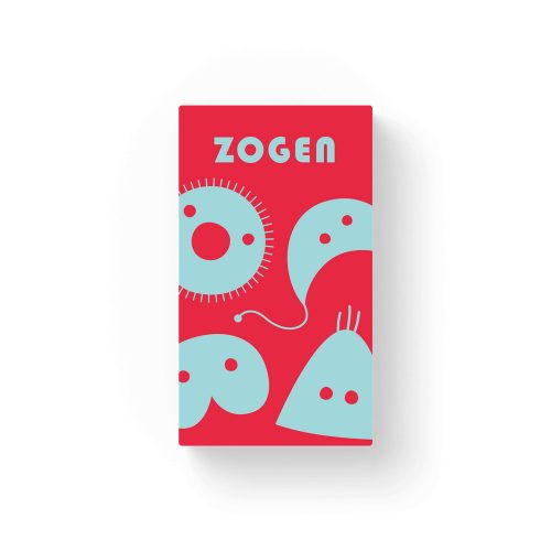 Zogen társasjáték, angol nyelvű