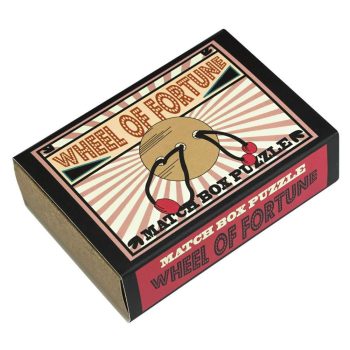 Wheel of Fortune Matchbox Professor Puzzle ördöglakat