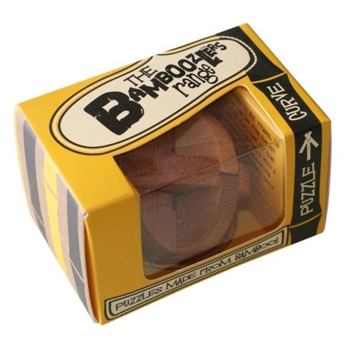 Curve mini Professor Puzzle bambusz ördöglakat