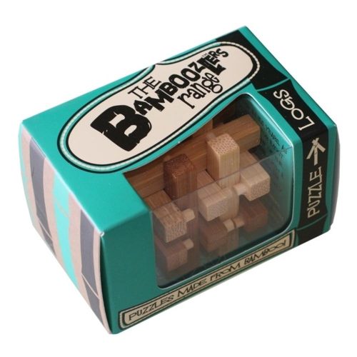 Logs mini Professor Puzzle bambusz ördöglakat