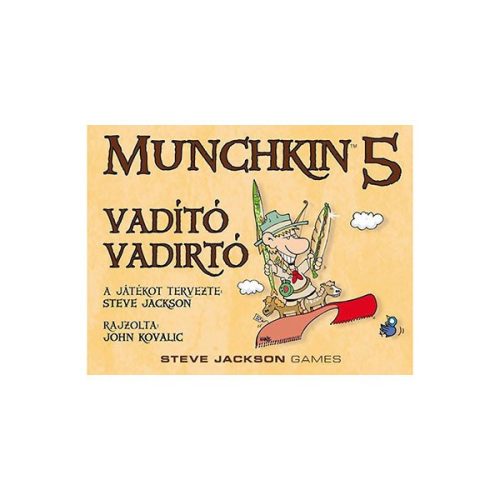Munchkin 5 társasjáték - Vadító vadirtók magyar kiadás
