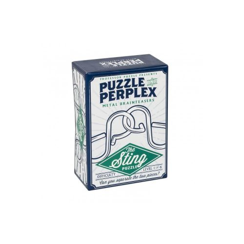Professor Puzzle The Sting fém ördöglakat