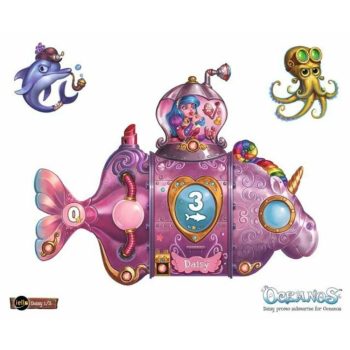 Oceanos társasjáték Daisy submarine promó