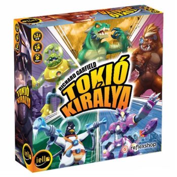   Tokió Királya társasjáték-King of Tokyo magyar kiadás - Iello