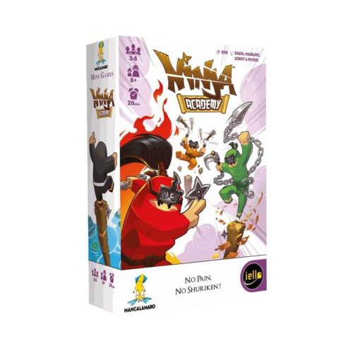 Ninja Academy ügyességi társasjáték, angol nyelvű