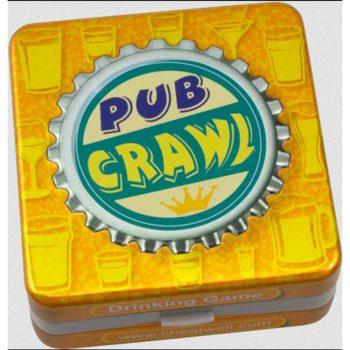   Cheatwell Mini ivós játékok - PUB CRAWL társasjáték, angol nyelvű