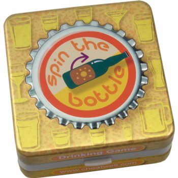   Cheatwell Mini ivós játékok - SPIN THE BOTTLE társasjáték, angol nyelvű