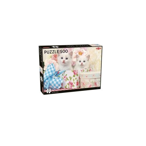 White Kittens 500 pcs puzzle