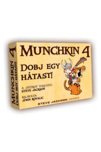 Munchkin 4 társasjáték - Dobj egy hátast magyar kiadás