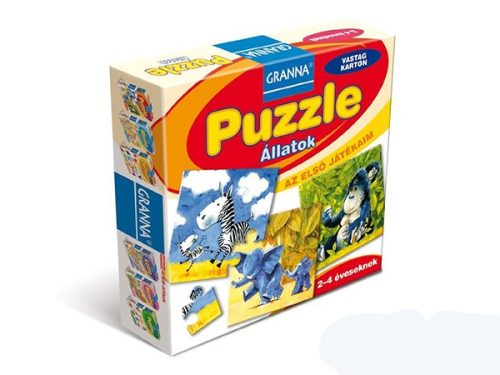Az első játékaim Puzzle - Állatok - Granna