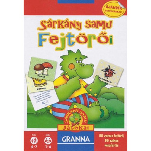 Sárkány Samu fejtörői társasjáték - Granna