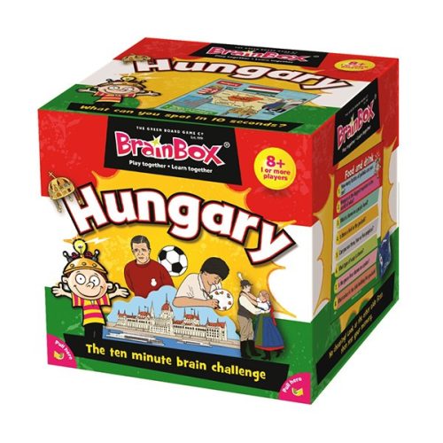Brainbox - Hungary társasjáték (angol nyelvű)