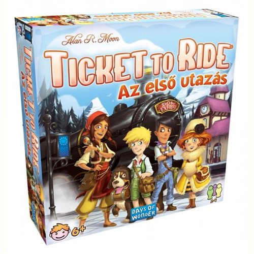 Ticket to Ride - Az első utazás társasjáték