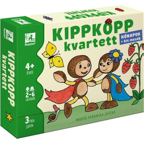 Kippkopp kvartett társasjáték