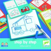 Step by Step Arthur and Co - Rajzoktatás lépésről lépésre - Djeco