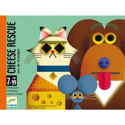 Cheese rescue - Sajtmentő kártyajáték - Djeco