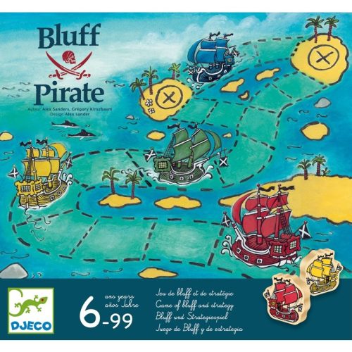 Bluff Pirate társasjáték - Djeco