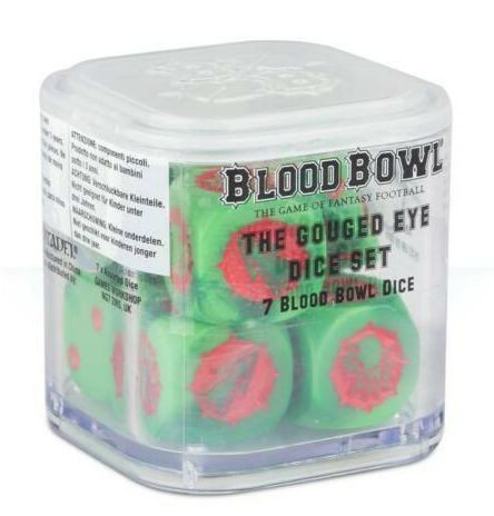Blood Bowl: The Gouged Eye Dice Set