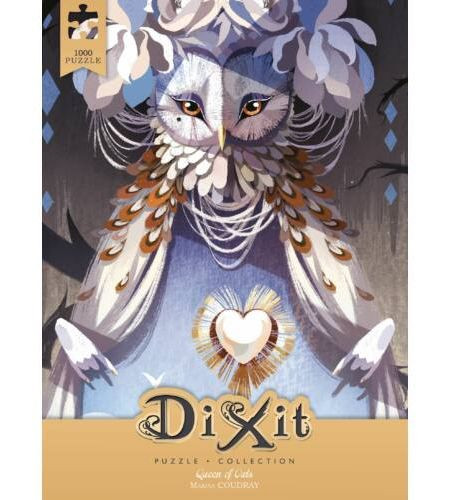 Dixit puzzle 1000 - Bagolykirálynő (Queen of Owls - 06)