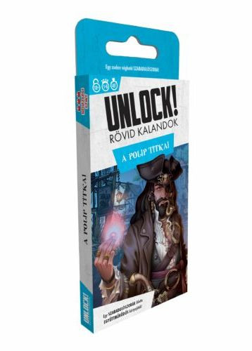 Unlock! Rövid kalandok - A Polip titkai társasjáték