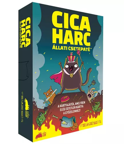 Cicaharc - Állati csetepaté társasjáték