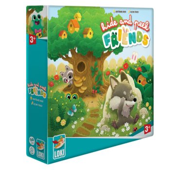 Hide and Peek Friends társasjáték, angol nyelvű