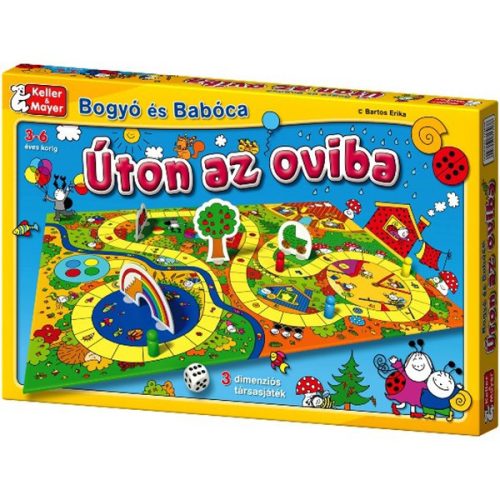 Bogyó és Babóca - Úton az oviba 3 dimenziós társasjáték