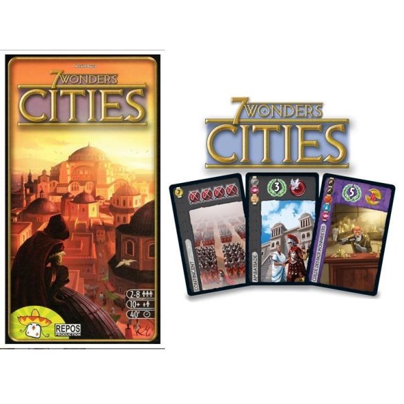 7 Wonders Cities - Városok társasjáték kiegészítő