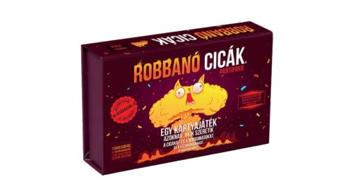 Robbanó cicák Partipakk kártyajáték