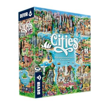Cities társasjáték, angol nyelvű