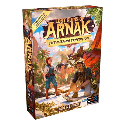 Lost Ruins of Arnak: The Missing Expedition kiegészítő, angol nyelvű