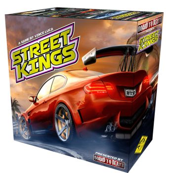 Street Kings társasjáték, angol nyelvű