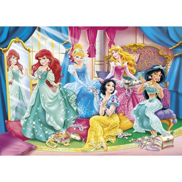 Puzzle 2x60 db-os - Hamupipőke és Disney Hercegnők - Clementoni (07115)