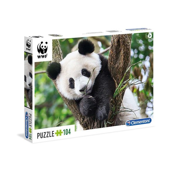 Puzzle 104 db-os - WWF Édes panda - Clementoni (27997)