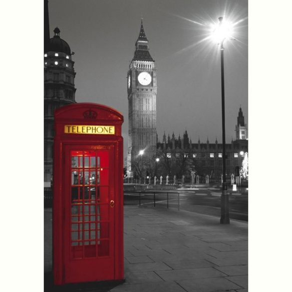 Puzzle 500 db-os - London telefonfülke - Clementoni (30263)