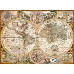 Puzzle 3000 db-os Antik világtérkép - Clementoni (33531)