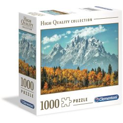   Clementoni 1000 db-os puzzle négyzet alakú dobozban - A Grand Teton ősszel 96700