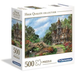   Clementoni 500 db-os puzzle négyzet alakú dobozban - Vidéki villa 97324