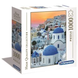   Clementoni 1000 db-os puzzle négyzet alakú dobozban - Santorini 97633