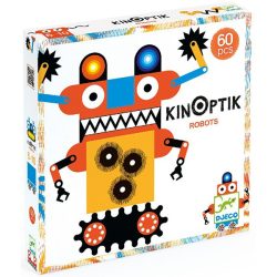 Djeco 60 db-os Optikai puzzle - Kinoptik Robots 05611