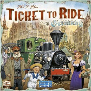 Ticket to Ride Germany társasjáték - Angol nyelvű