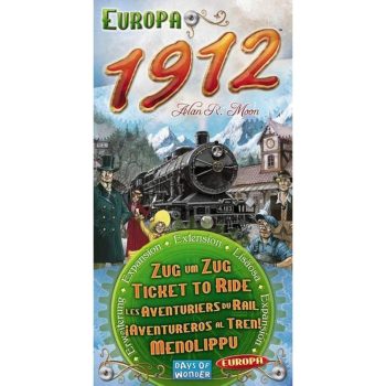Ticket To Ride Europa 1912 kiegészítő, angol nyelvű